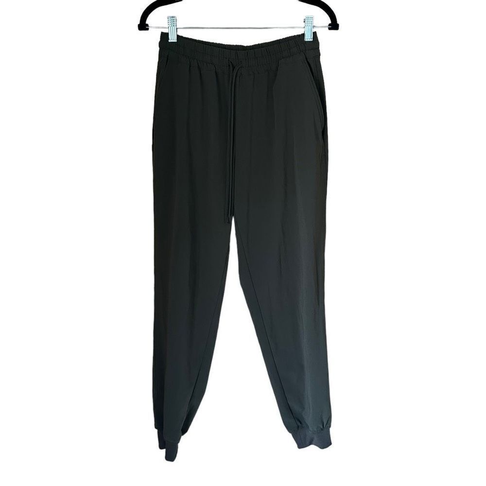 RACHEL ZOE | Women’s Dark Green Grey Drawstring Jogger With Pockets Size 6